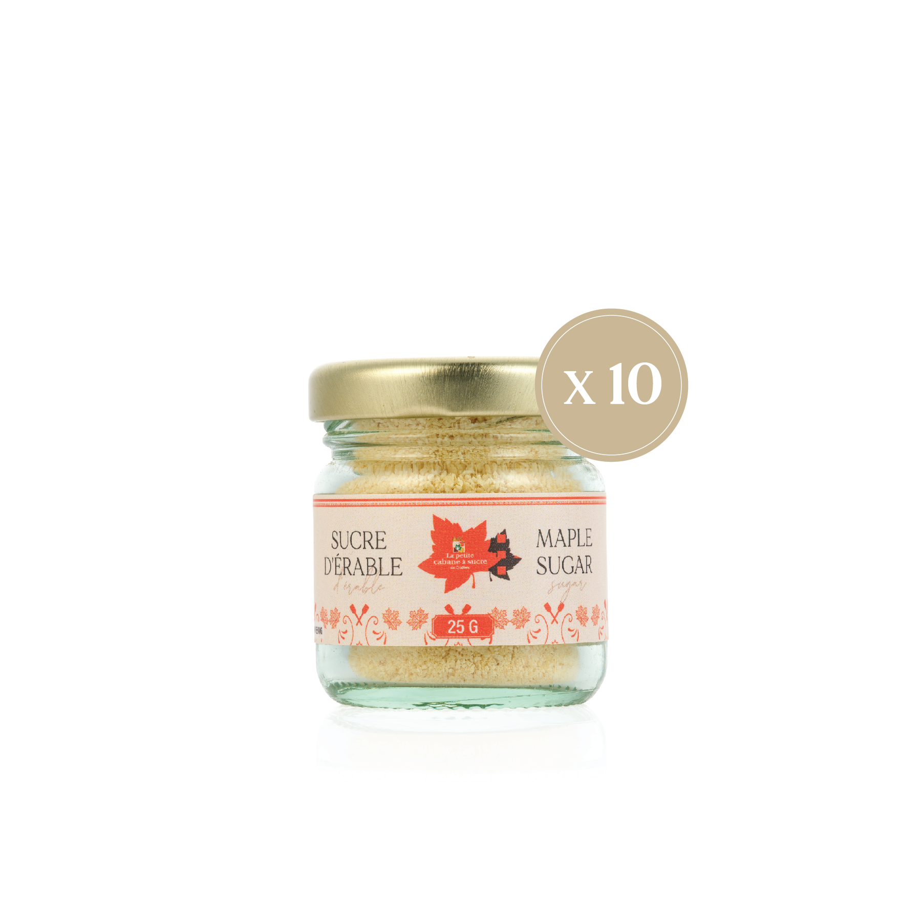 Maple Sugar 25 g - 10 units