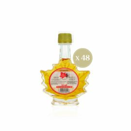 Sirop d'érable feuille 50 ml - 48 unités