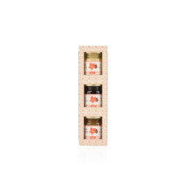 Trio - beurre d'érable, sirop d'érable, caramel à l'érable