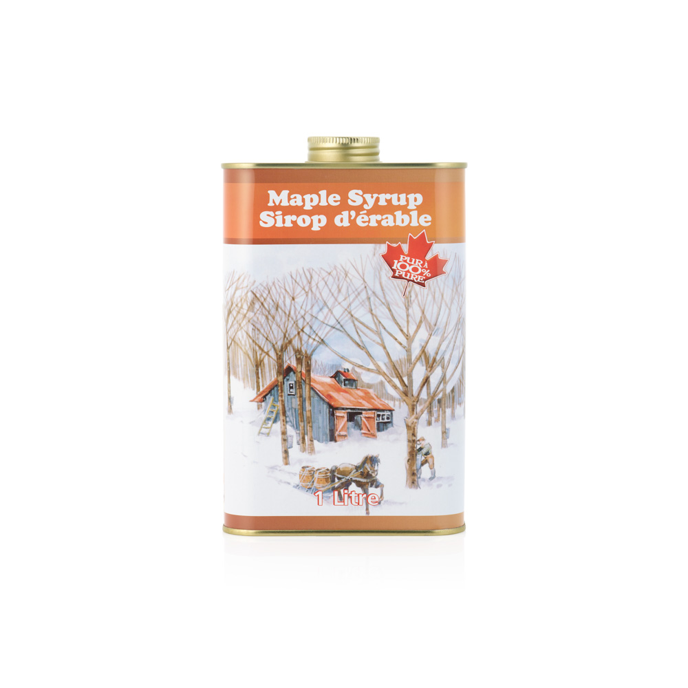 Sirop d'érable ambré - bidon de métal – Image 5