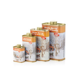 Sirop d'érable ambré - bidon de métal